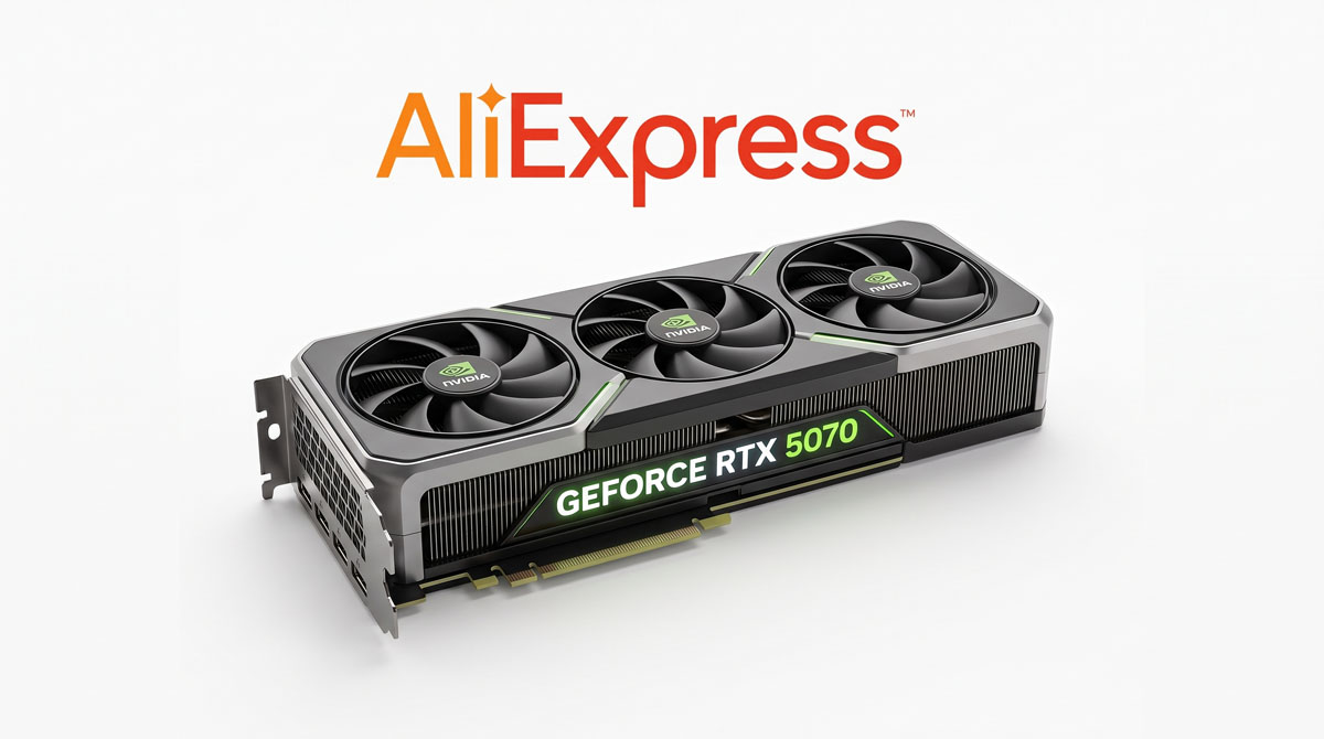 Guia de Compra NVIDIA GeForce RTX 5070 na AliExpress